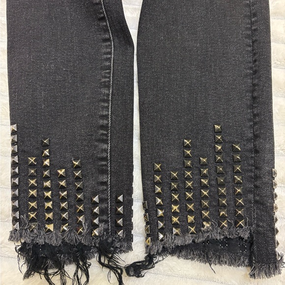 MOTHER The Stunner Zip Ankle Step Fray in Wrong Side of the Track, sz 27 - Picture 12 of 15